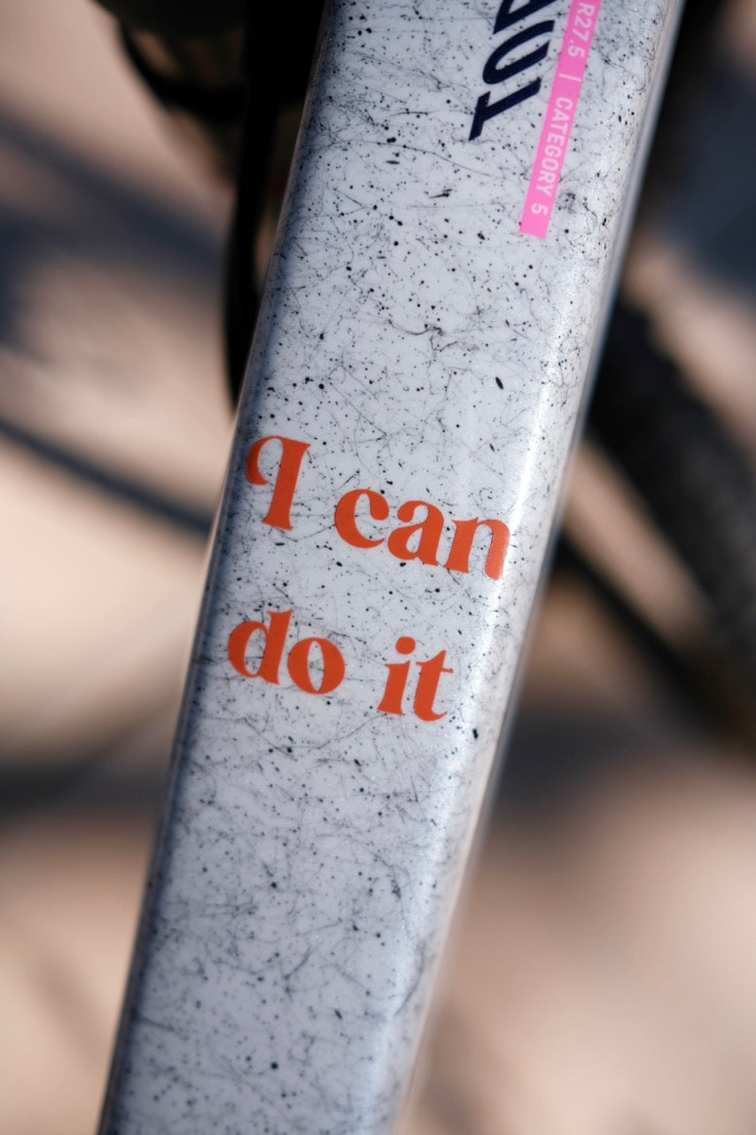 'I Can Do It' Sticker - Orange