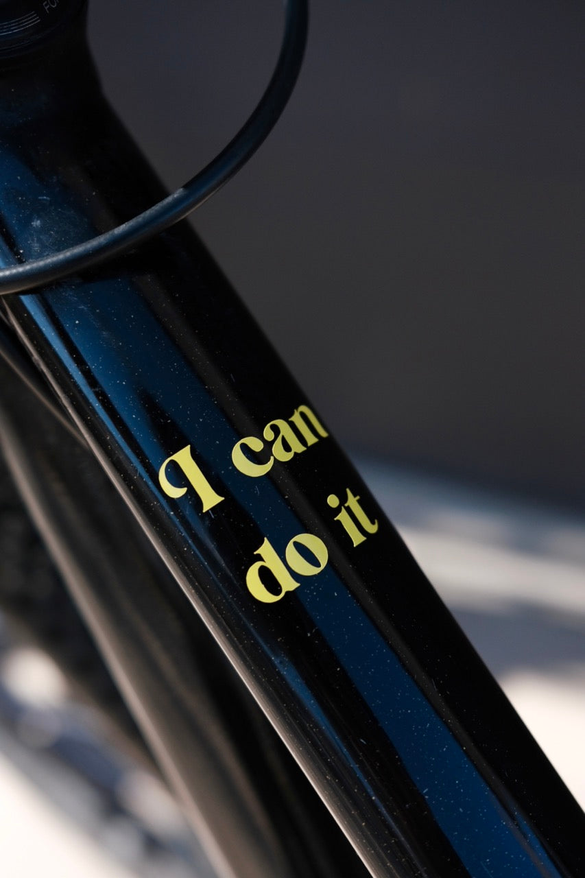 'I Can Do It' Sticker - Yellow