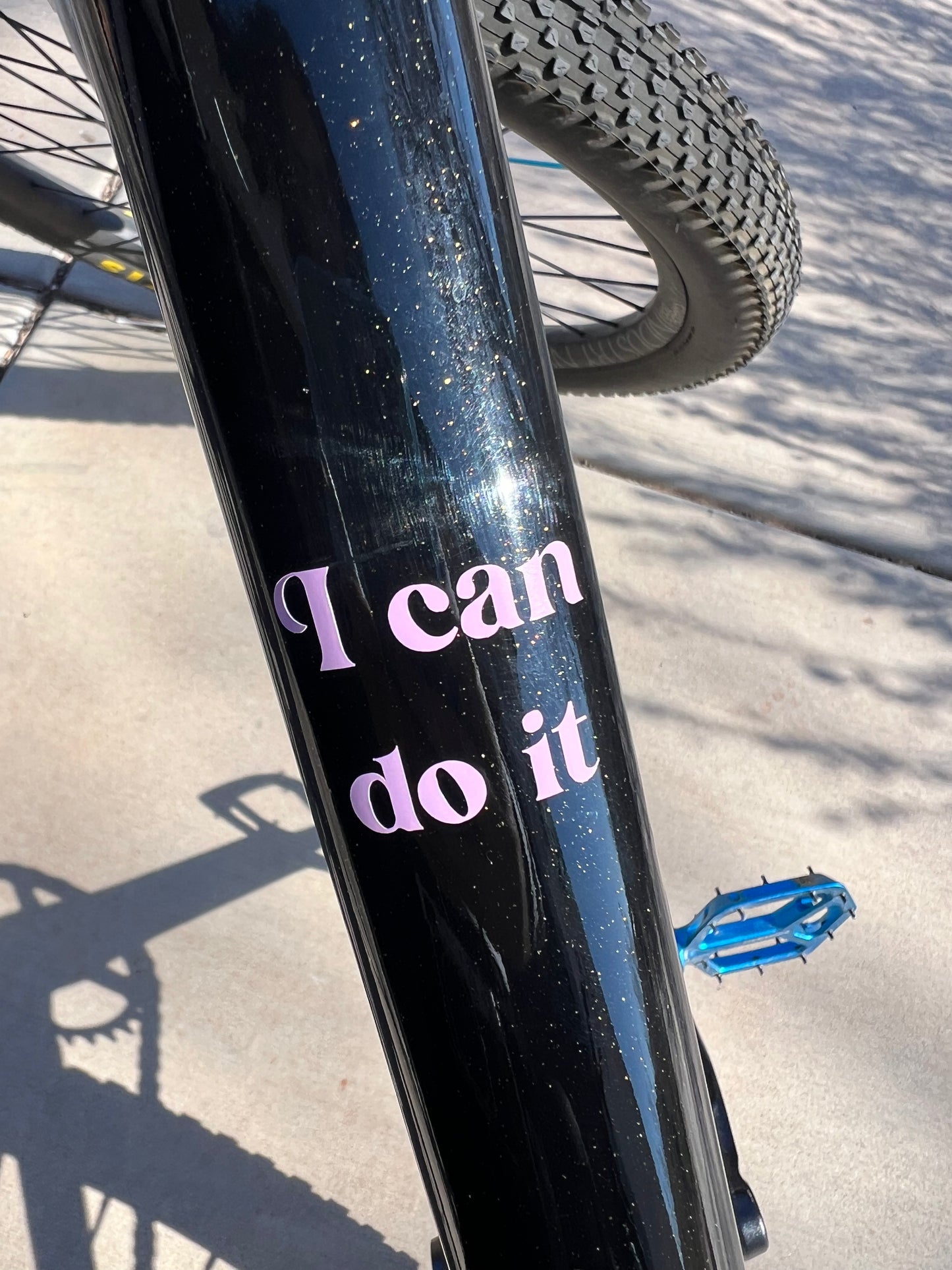 'I Can Do It' Sticker - Light Pink