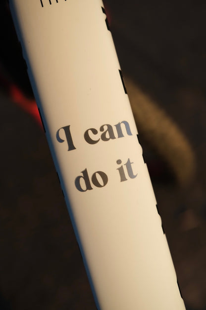 'I Can Do It' Sticker - Chrome