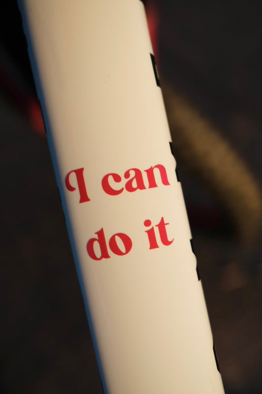 'I Can Do It' Sticker - Red